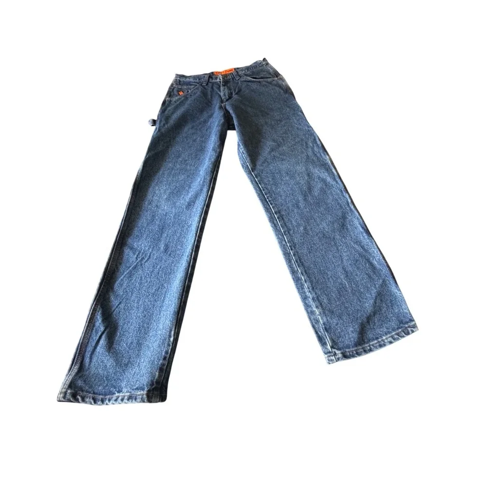 Wrangler Riggs Workwear FR Jeans 30x34 Blue Flame Resistant Carpenter FR3W020